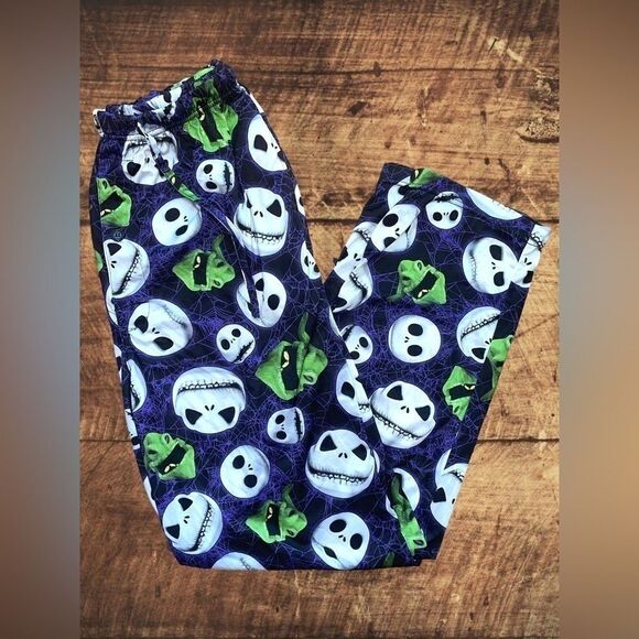 Disney’s Men’s Small Nightmare Before Christmas Pajama Pants • Drawstring Tie - Picture 5 of 16